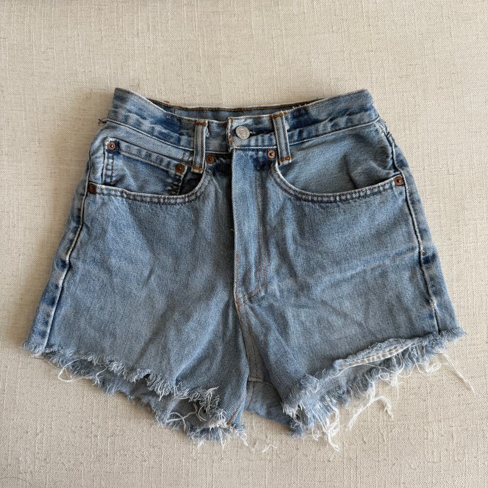 Levi's Vintage Cut Off Reworked Denim Shorts
